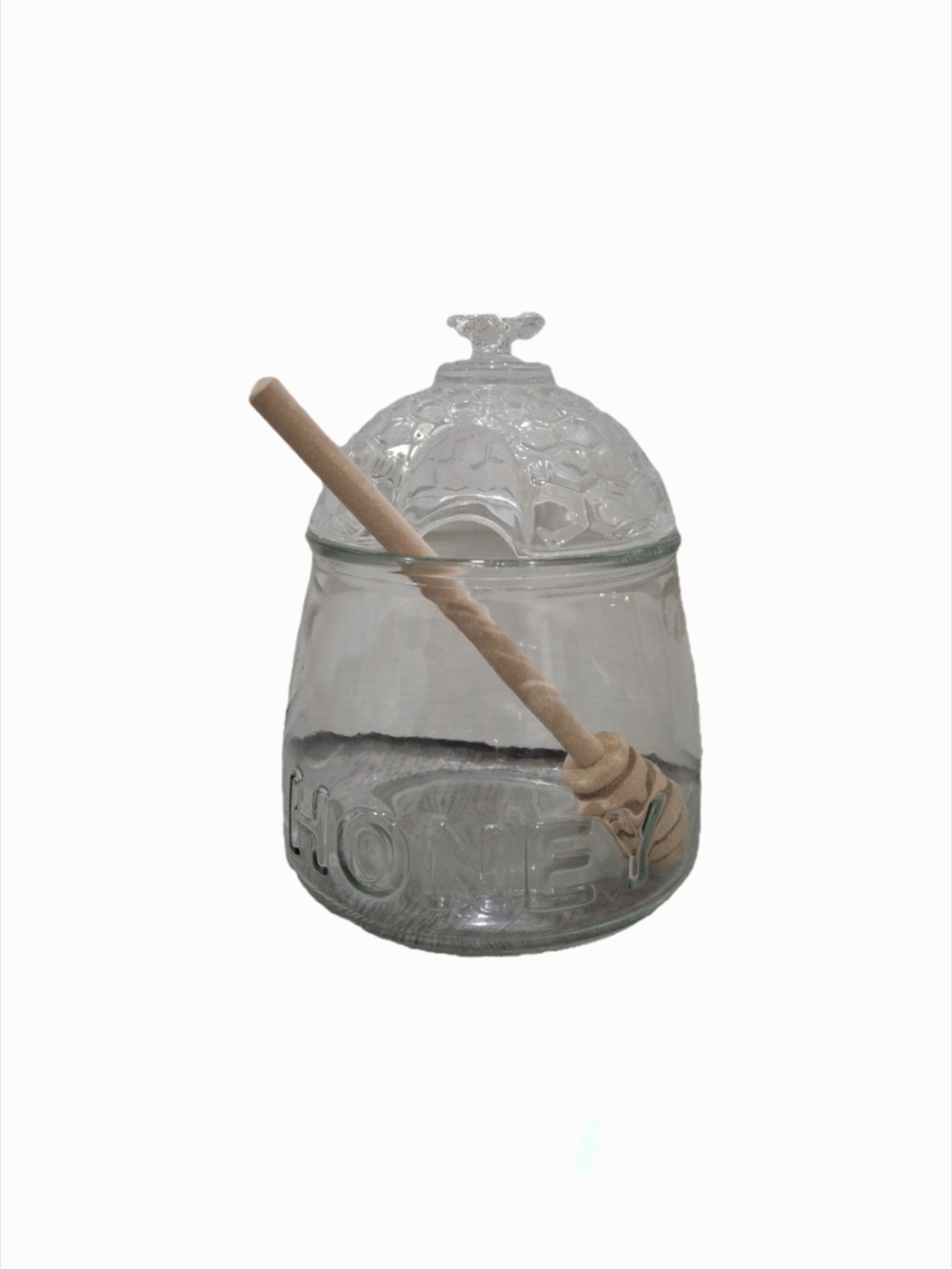 Glass Honey Jar